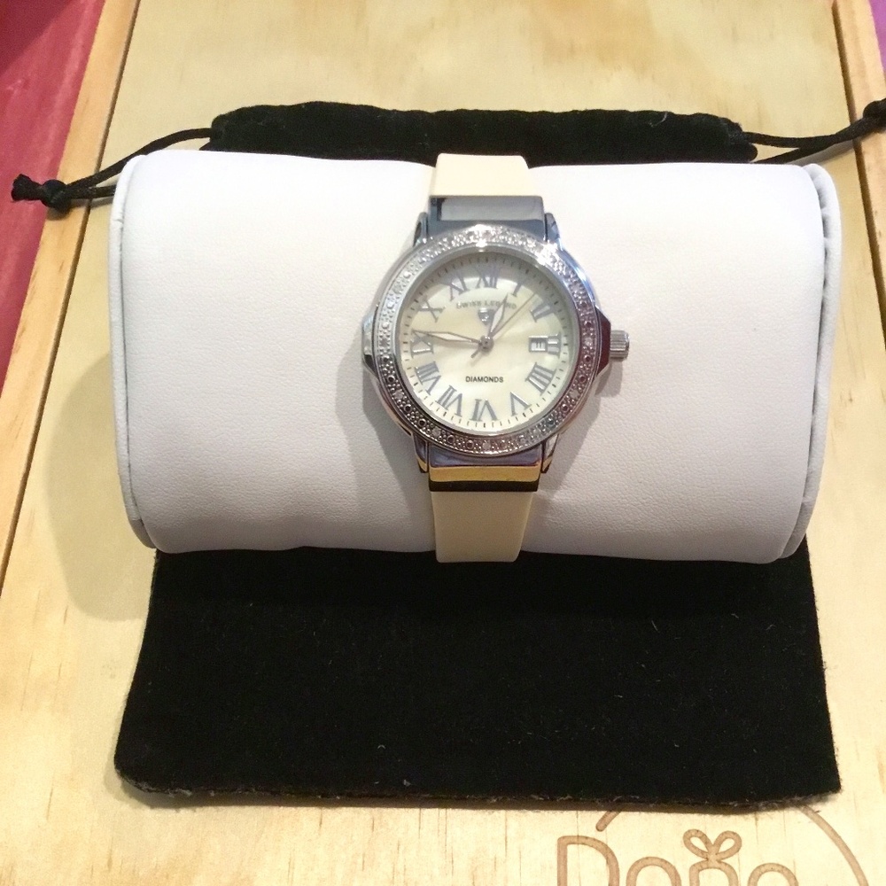 Swiss Legend Women's 20032D-02-WHT "South Beach" Stainless Steel Diamond Watch.